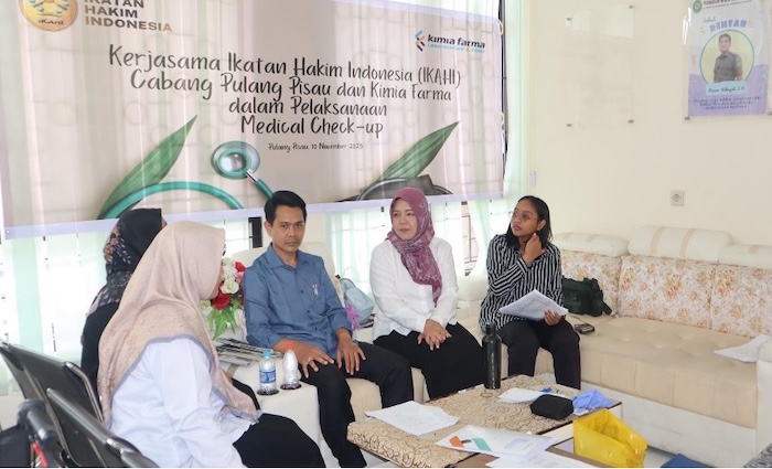 IKAHI Pulang Pisau Gelar Medical Check Up Hakim, Wujudkan Peradilan Sehat dan Berkualitas