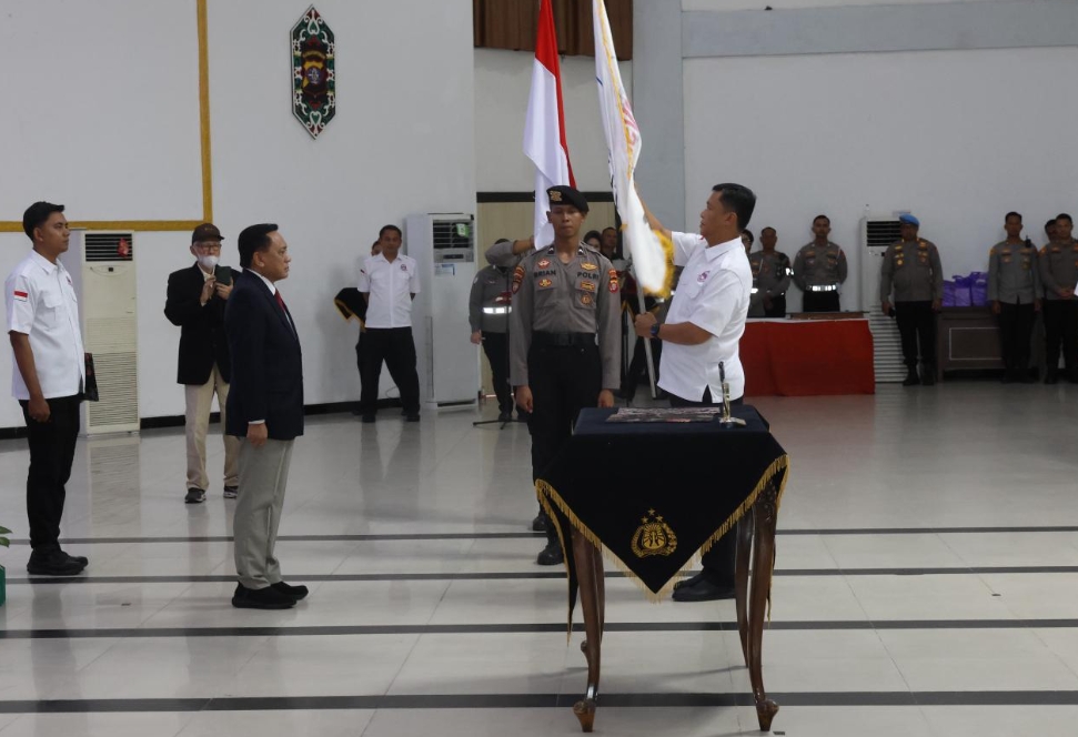 Kapolda Kalteng Dilantik Jadi Ketua PBVSI, Janji Bawa Bola Voli Bumi Tambun Bungai Tembus Nasional