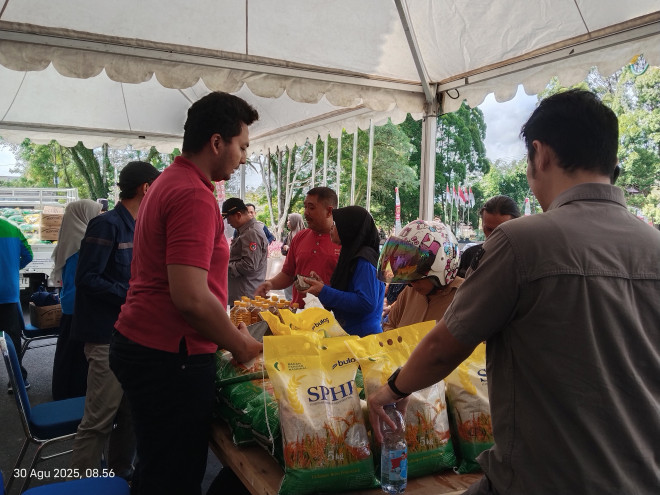 Pemkab Kobar Gelar Gerakan Pangan Murah Serentak
