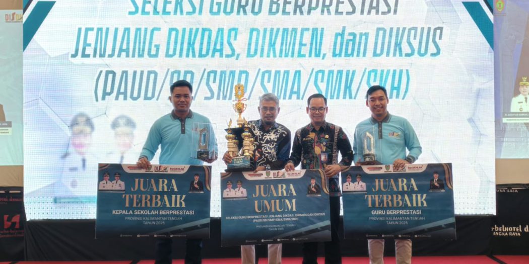 Borong Juara! Guru & Kepala Sekolah Palangka Raya Bikin Sejarah di Ajang Kalteng 2025