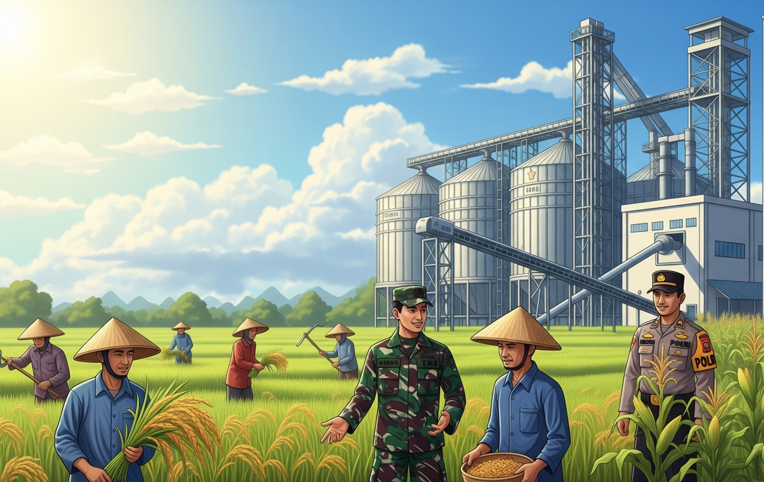Program Swasembada, Indonesia Menuju Lumbung Pangan Dunia