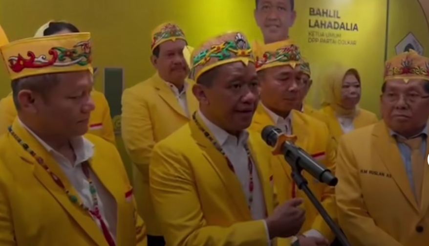 Bahlil Lahadalia Buka Musda XI Golkar Kalteng: Tegaskan Soliditas dan Target Tambah Kursi 2025