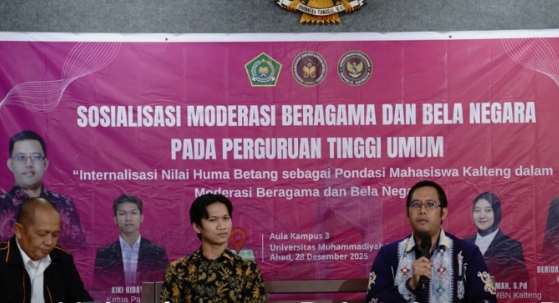 PW PMMBN Gelar Sosialisasi Moderasi Beragama dan Bela Negara di UMPR