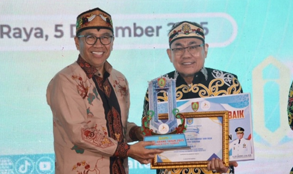 SIDARA Award 2025, Pemprov Dorong Data Desa yang Akurat untuk Perencanaan Pembangunan