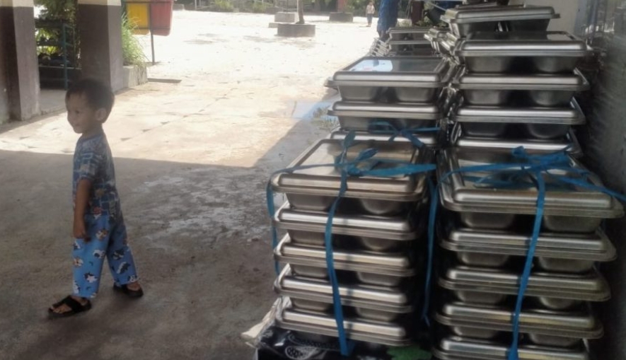 35 Ribu Paket MBG Disalurkan ke 175 Sekolah di Palangka Raya