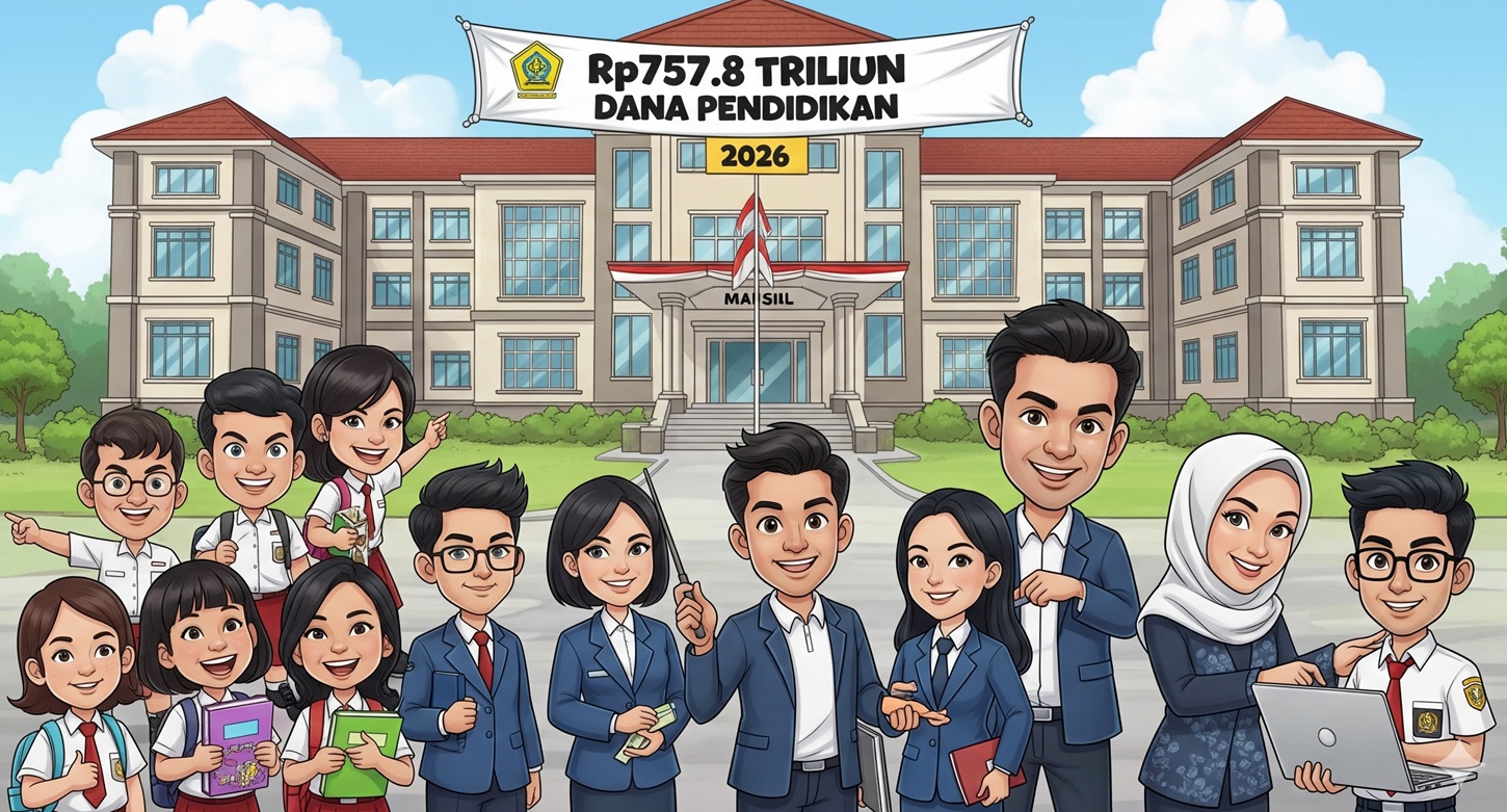 Rp757,8 Triliun untuk Pendidikan, Era Baru Revitalisasi Sekolah di Bawah Prabowo