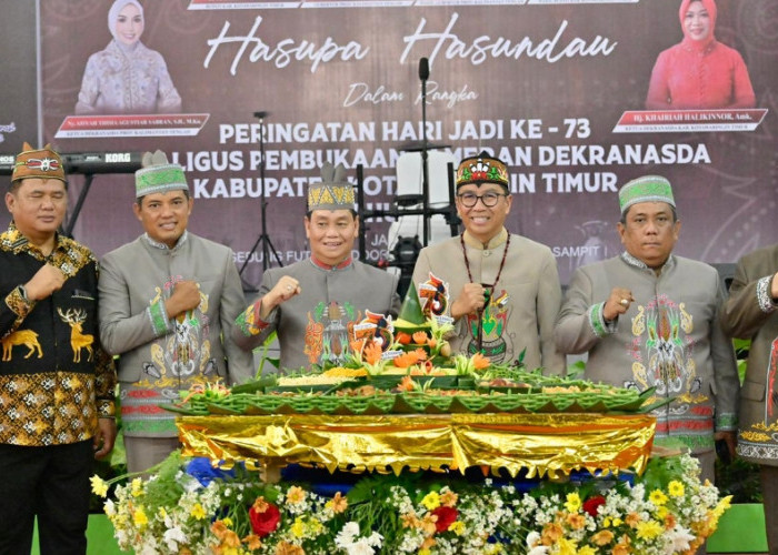 Plt Sekda Kalteng Hadiri Hari Jadi ke-73 Kotim, Tegaskan Sinergi dan Program Huma Betang Sejahtera