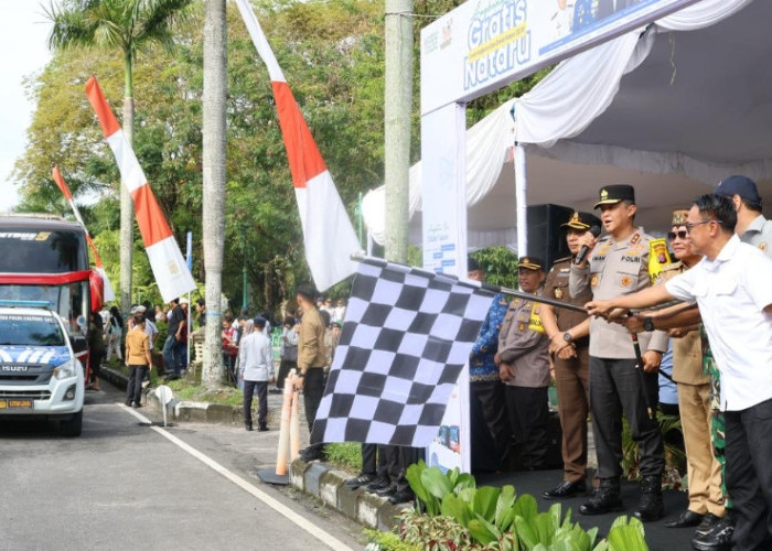 Polda dan Pemprov Lepas Program Mudik Gratis Nataru 2025–2026