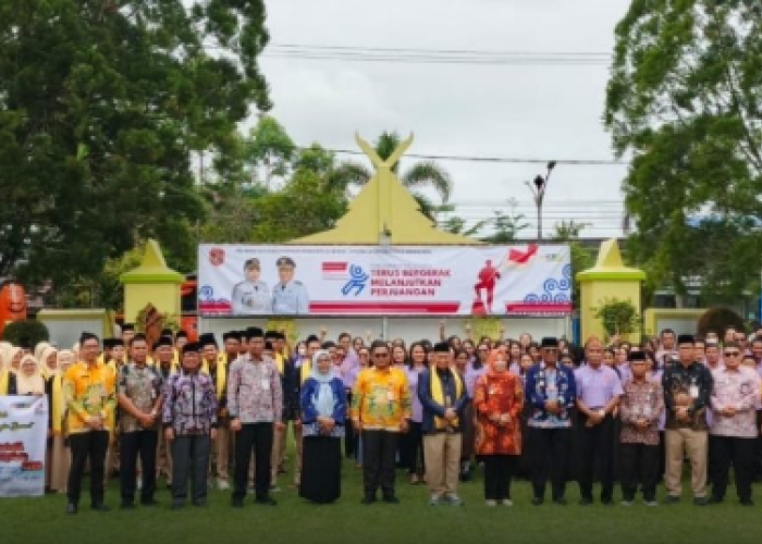 Kafilah MTQH Kotawaringin Barat Resmi Diberangkatkan ke Barito Utara