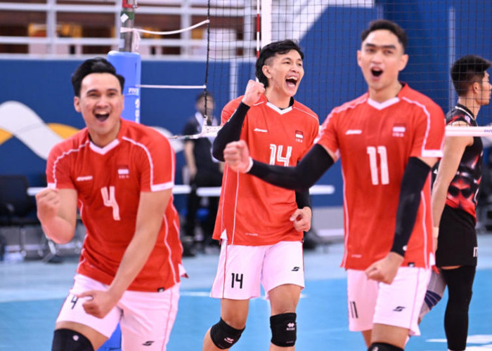 Tembus Perempat Final, Timnas Voli Indonesia Comeback Epik, Tumbangkan Thailand 3-2, Hari Ini Lawan Bahrain