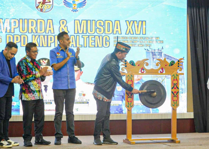 Rapimpurda & Musda XVI KNPI Kalteng, Gubernur: Pemuda Motor Pembangunan