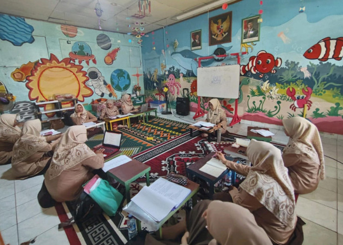 RA Muslimat NU Palangka Raya Rakor Guru, Pastikan Pembelajaran Lebih Terarah