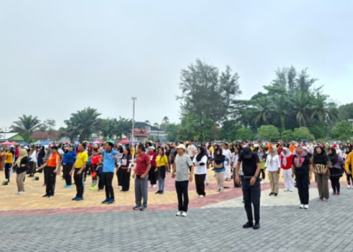 Senam Massal Meriahkan Haornas dan HUT ke-66 Kotawaringin Barat 