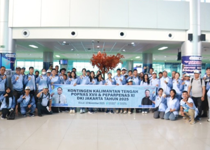 Kontingen Kalteng Siap Berlaga di POPNAS dan PEPARPENAS 2025