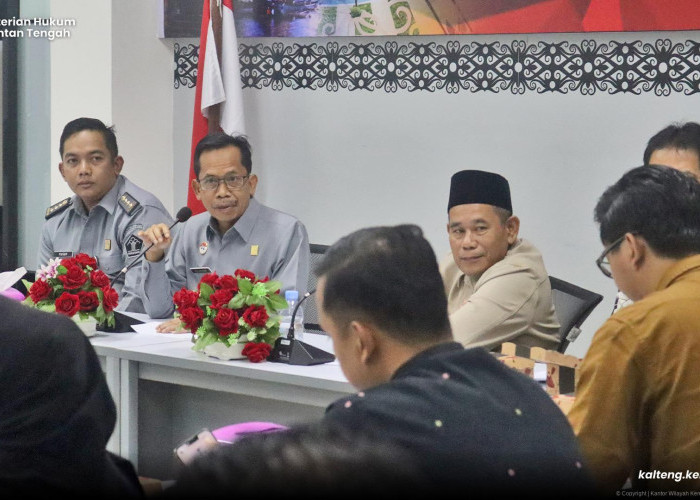 Kanwil Kemenkum Sinkronisasi Raperda Kesejahteraan Guru Agama di Pulang Pisau