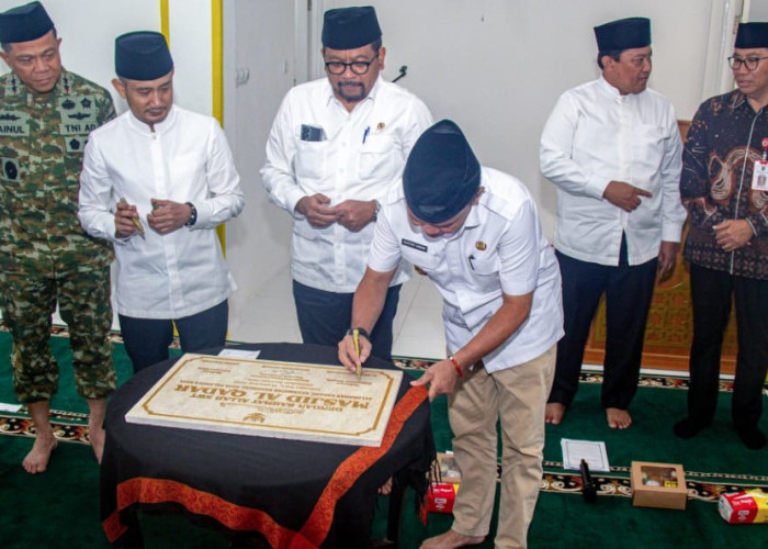 Masjid Al Qadar Diresmikan, Jadi Pusat Ibadah Warga Sabaru