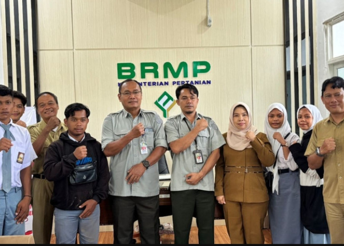 BRMP Terima Lima Siswa PKL SMKN 1 Mantangai, Dukung Penguatan Kompetensi Pelajar Vokasi
