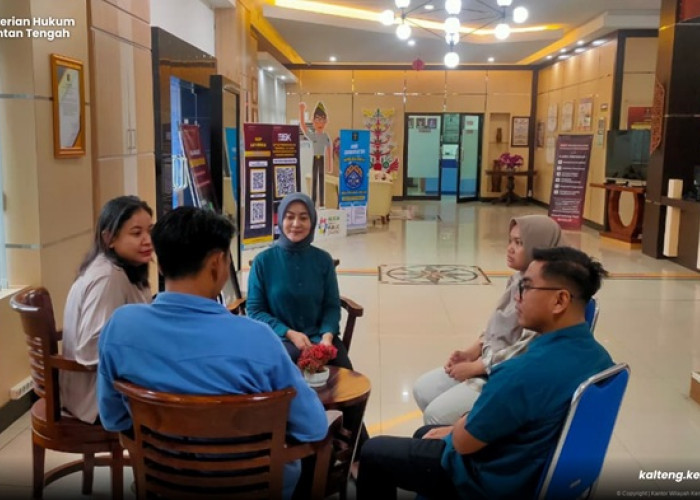 UMKM Es Teh Bantul Daftarkan Merek Dagang di Kanwil Kemenkum Kalteng