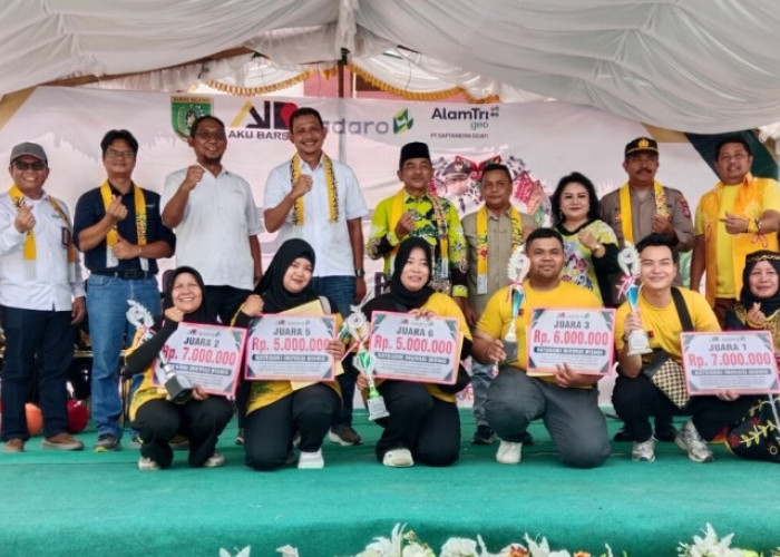 Wabup.Buka Bazar dan Lomba Inovasi Bisnis UMKM Barsel 2025: Dorong Wirausaha Lokal Naik Kelas