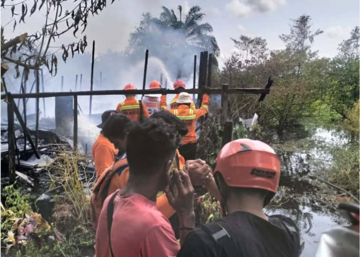 Kebakaran Rumah di Jalan Tjilik Riwut Km 3,5, Satu Unit Ludes Terbakar
