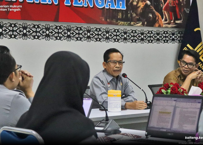 Kanwil Kemenkum Gelar Harmonisasi 4 Rancangan Regulasi Kota Palangka Raya
