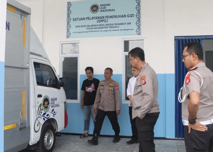 Polda Kalteng Bangun Gedung SPPG 2 Dukung Program MBG