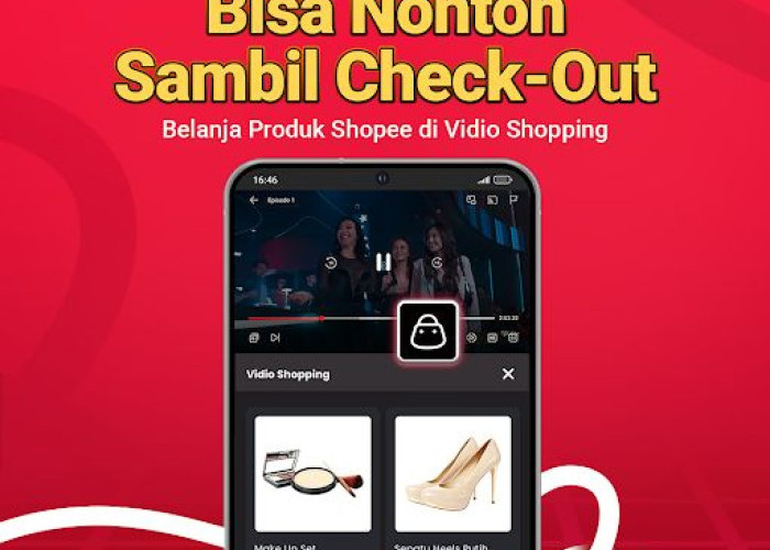 Vidio dan Shopee Kenalkan Fitur Vidio Shopping, Nikmati Pengalaman Belanja Seru Sambil Tonton Tayangan Favorit
