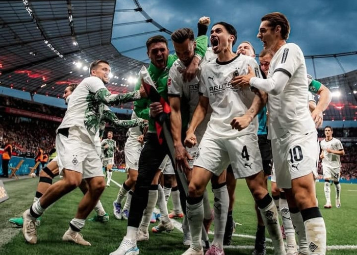 Bayer Leverkusen vs Borussia Monchengladbach Berakhir Imbang 1-1, Kevin Diks Cetak Gol Perdana