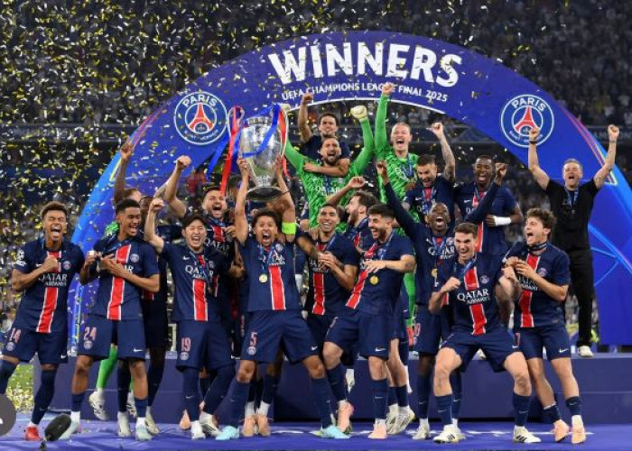 PSG Juara Liga Champions 2025 Usai Libas Inter Milan 5-0