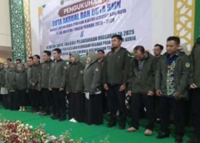 Dua ASN Seruyan Dikukuhkan Jadi Duta Akrual dan BMN Kalteng 2025–2028