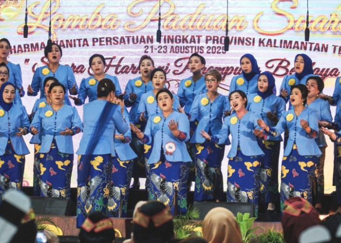 DWP Palangka Raya Tampil Memukau di Lomba Paduan Suara Kalteng 2025