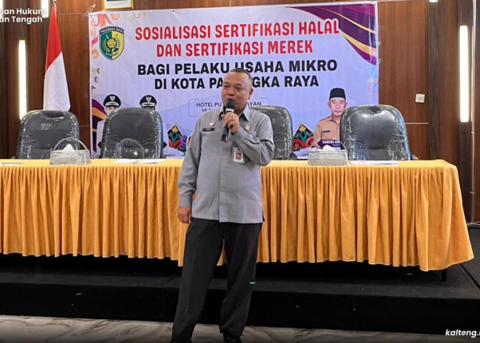 Sosialisasi Sertifikasi Halal dan Merek Dorong UMK Palangka Raya Naik Kelas