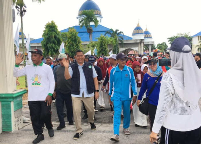 Jalan Sehat Warnai Milad BKPRMI ke-48 di Palangka Raya