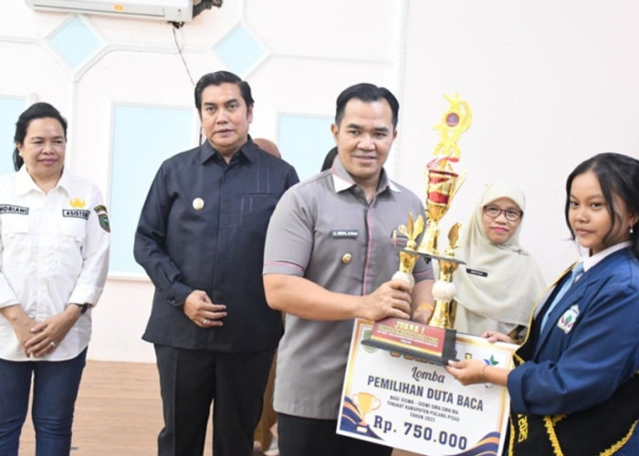 Asilia Yupita Terpilih Jadi Duta Baca Pulang Pisau 2025, Wabup: Bukan Sekadar Simbol, Tapi Teladan Literasi