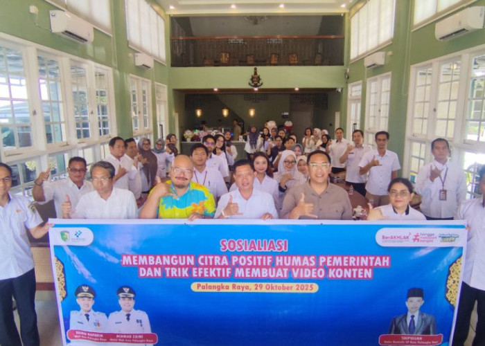 Diskominfo Palangka Raya Dorong ASN Kuasai Trik Bikin Video Konten dan Bangun Citra Positif Pemerintah