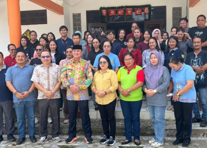 Bupati Barito Timur Silaturahmi ke OPD dan Tinjau Lingkungan Kerja ASN