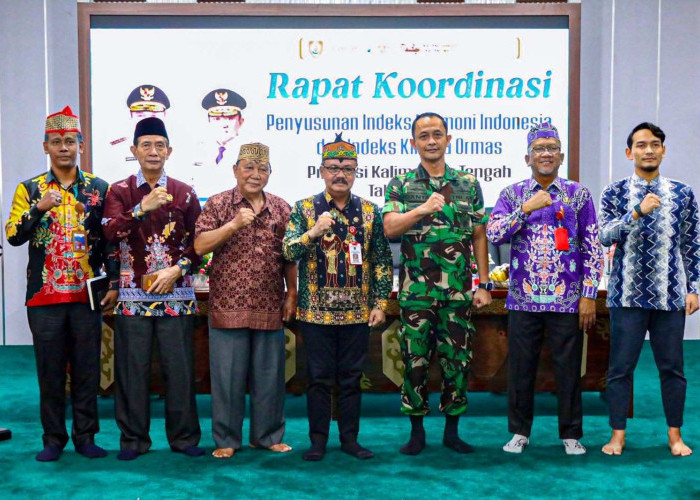 Rakor Indeks Harmoni di Kalteng, Herson Tegaskan Ormas Harus Profesional!
