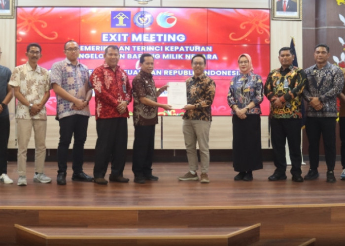 BPK RI Gelar Exit Meeting Pemeriksaan BMN di Kemenkum Kalteng, Ini Catatan Penting untuk Dibenahi