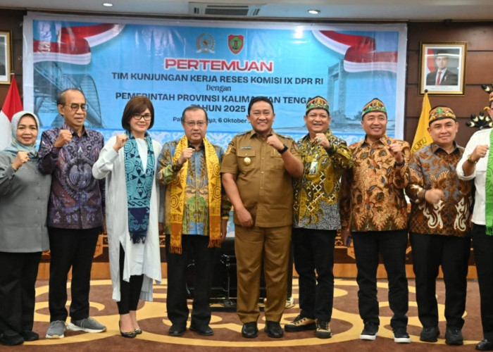 Komisi IX DPR RI Tinjau Kalteng, Bahas Kesehatan, Ketenagakerjaan dan Program Jaminan Sosial