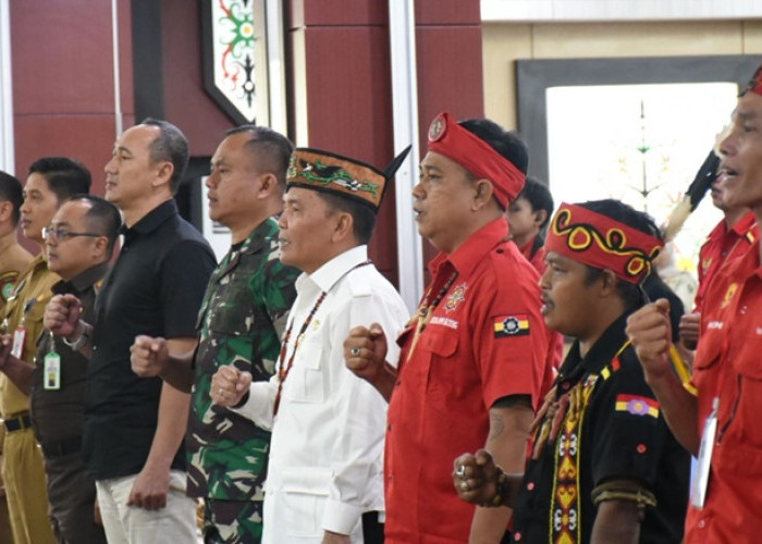 Gubernur Buka Rakerwil Ke-1 TBBR Kalteng 2025: Perkuat Persatuan dan Pelestarian Adat Dayak