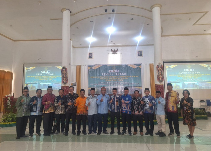 Kemenag Kalteng Telaah Renstra 2025–2029, Soroti Moderasi Beragama hingga Transformasi Layanan
