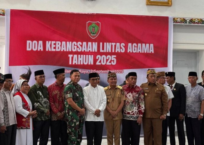 Doa Kebangsaan, Gubernur Agustiar Sabran Ajak Warga Jaga Persatuan