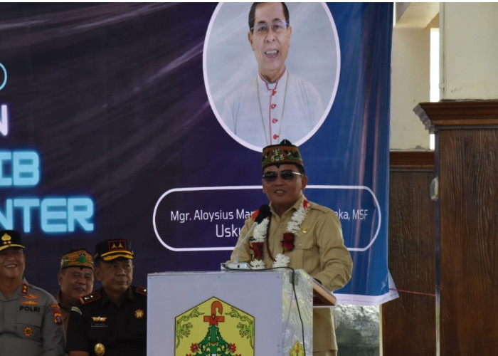 Gubernur Resmikan Jalan Salib dan Buka Raker Keuskupan Palangka Raya, Simbol Iman dan Toleransi di Bumi Tambun