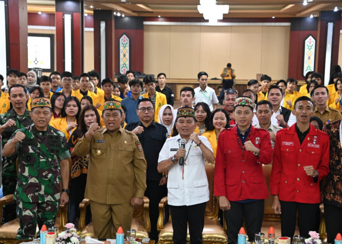 Pelantikan DPD GMNI 2025–2027, Gubernur Dorong Mahasiswa Jadi Penggerak Perubahan