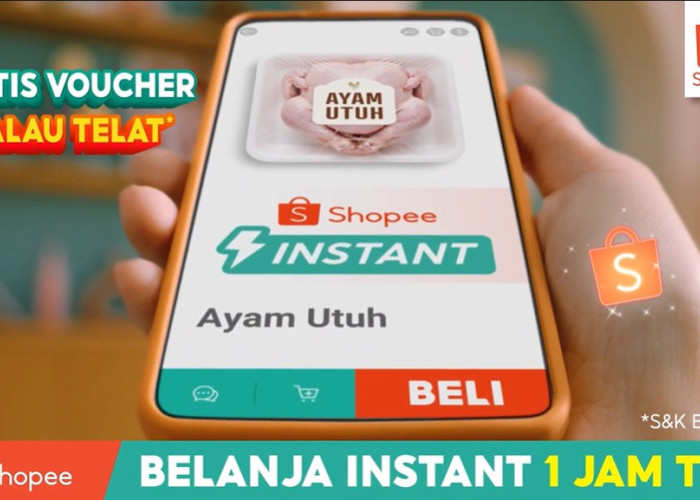 Butuh Belanja Cepat? Shopee Kini Hadirkan Layanan Belanja Instant 1 Jam Tiba dengan Diskon 50%