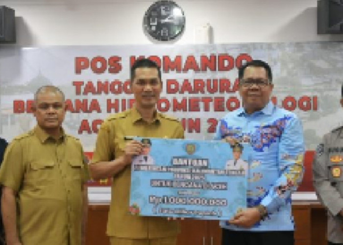 Pemprov Kalteng Salurkan Bantuan Rp2,8 Miliar untuk Korban Bencana Aceh