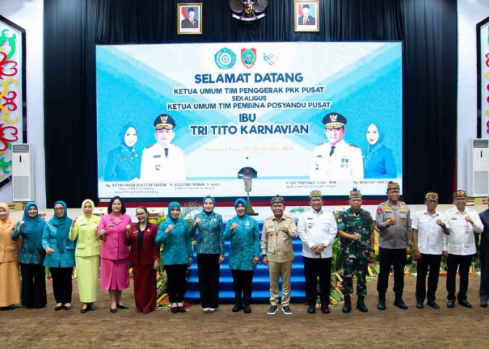 Tri Tito Karnavian Dorong PKK di Kalteng Jadi Mitra Aktif Pemda