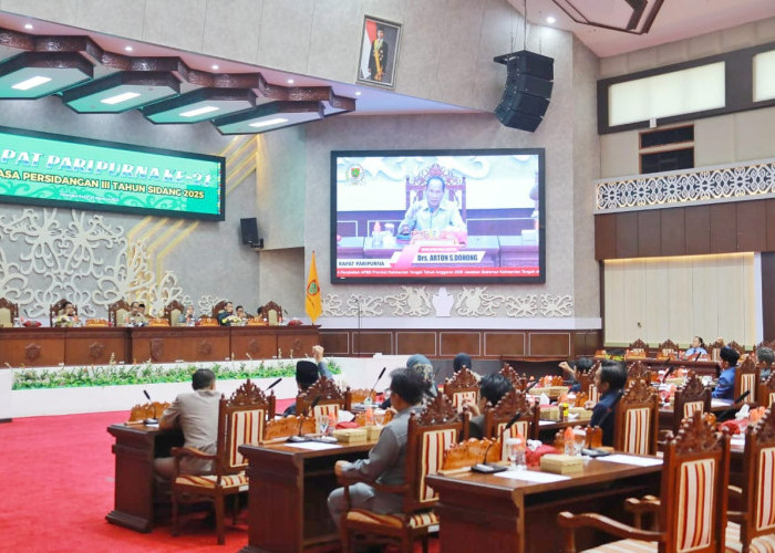 Pemprov Kalteng Jawab Pemandangan Umum Fraksi DPRD Soal Raperda Perubahan APBD 2025