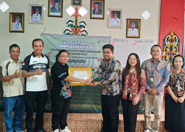 Desa Bagok Raih Predikat Desa Cantik Terbaik se-Kalimantan Tengah 2025