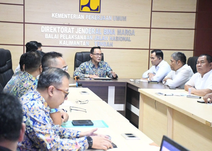 Bupati Pulang Pisau Koordinasi dengan BPJN Kalteng Bahas Penataan Infrastruktur Jalan